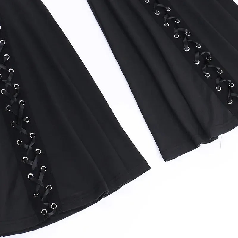 Gothic Flare Pants - My Aura - myauragoth.com