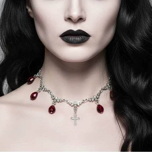 Women's Vampire Choker - My Aura - myauragoth.com