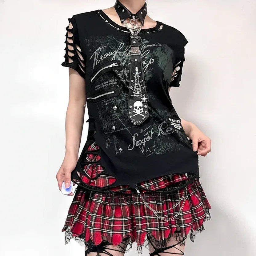 Unisex Gothic Tie - My Aura - myauragoth.com