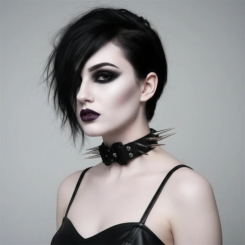 Women's Metal Choker - My Aura - myauragoth.com
