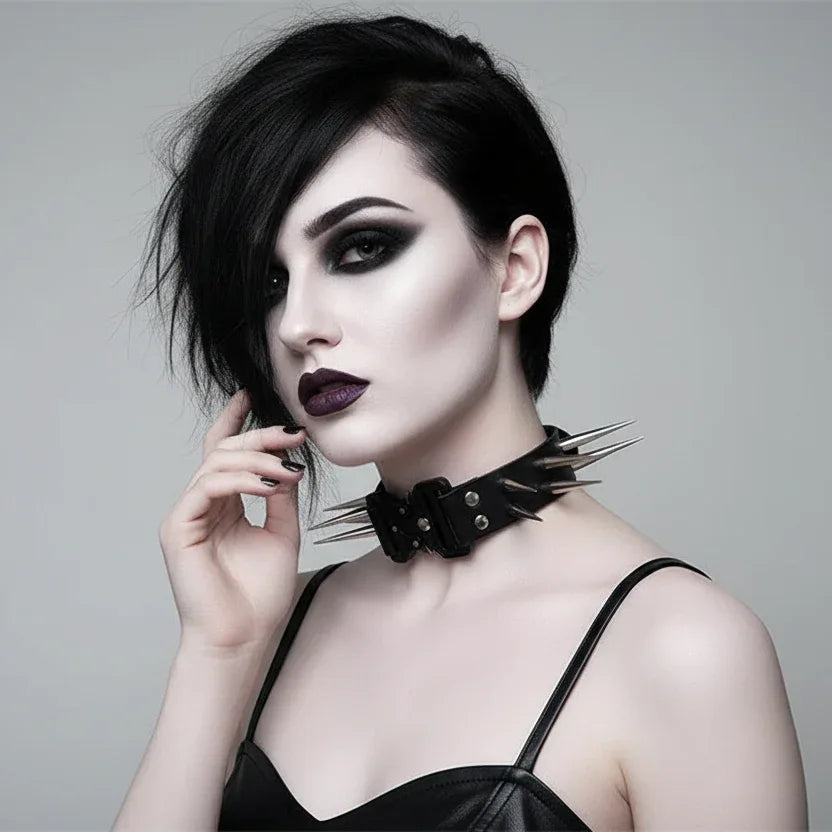 Women's Metal Choker - My Aura - myauragoth.com