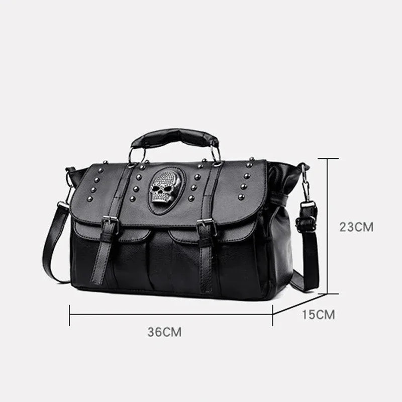 Women's Skull Handbag - My Aura - myauragoth.com