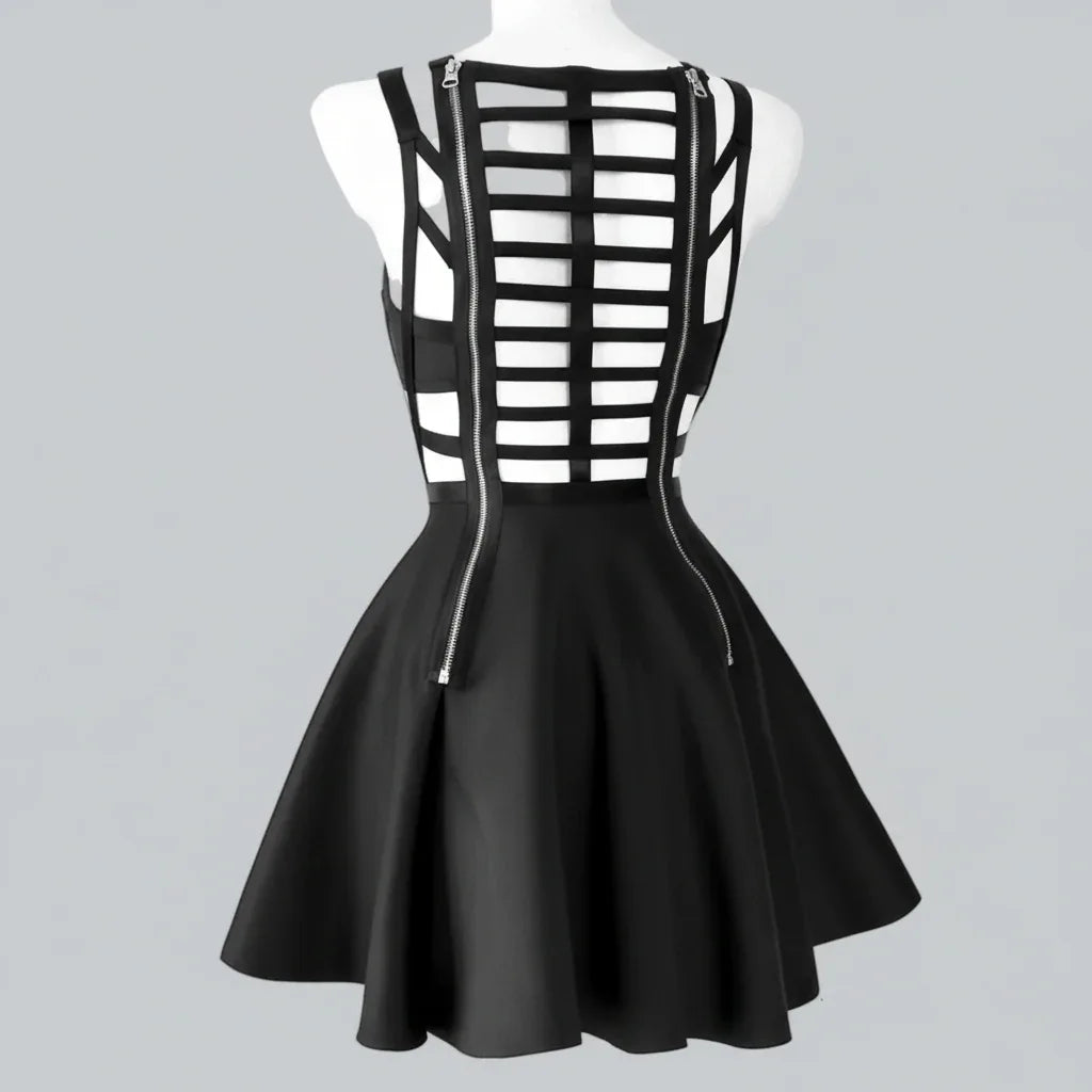 Women's Hollow Out Dress - My Aura - myauragoth.com