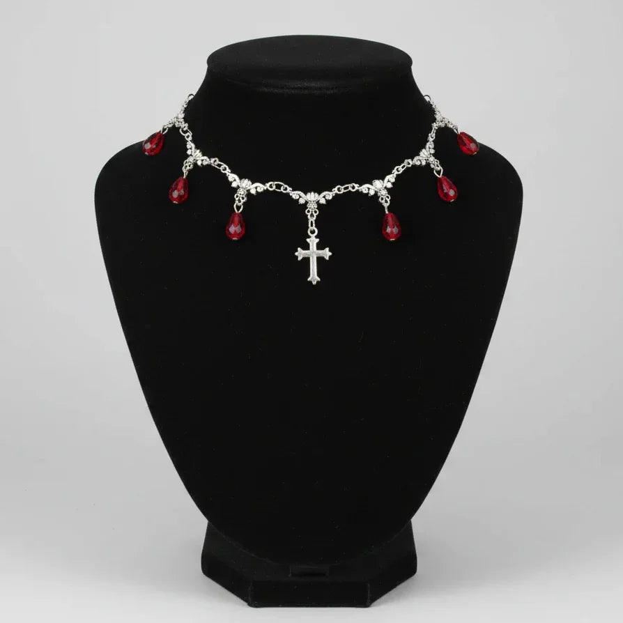 Women's Vampire Choker - My Aura - myauragoth.com