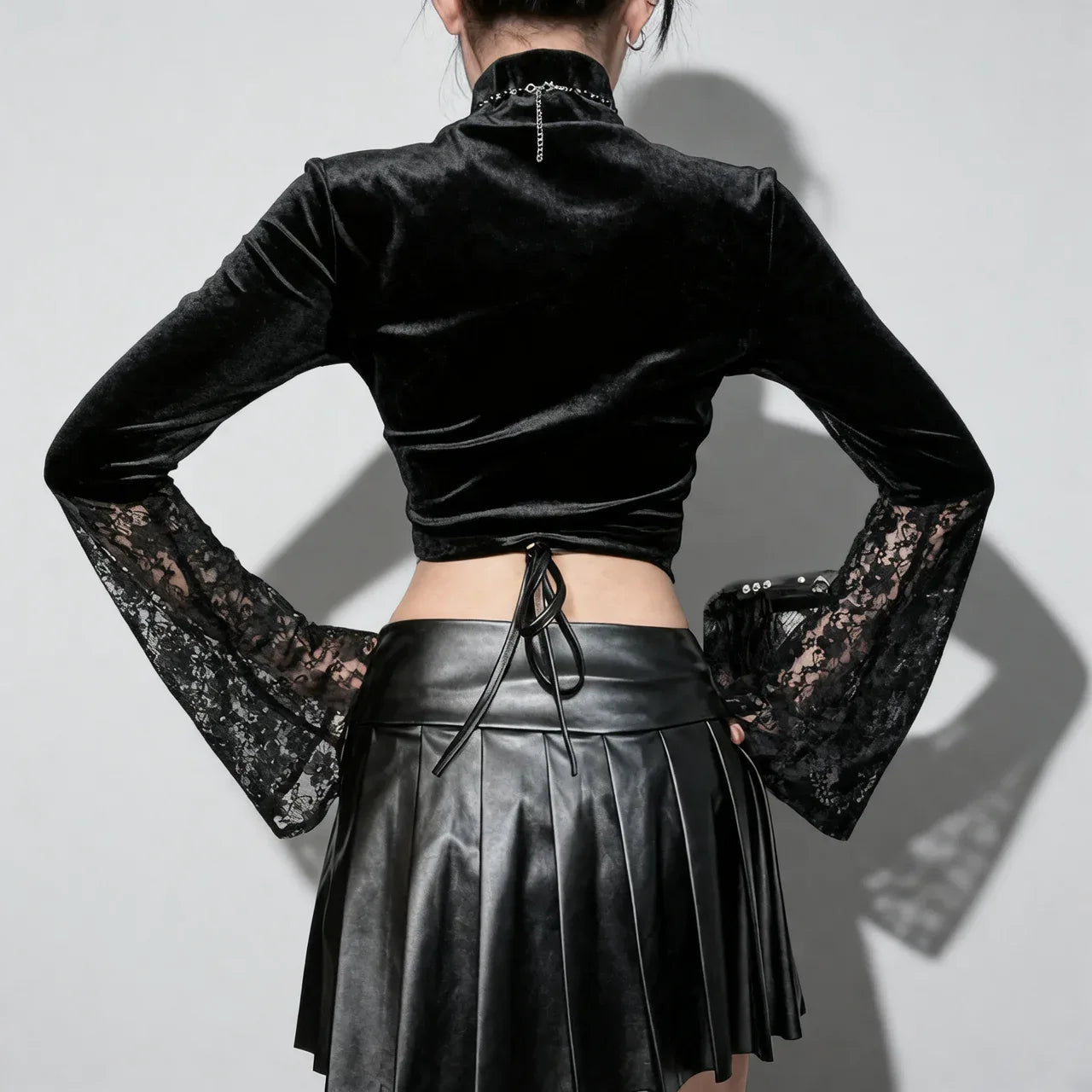 Gothic Long Sleeve Top - My Aura - myauragoth.com