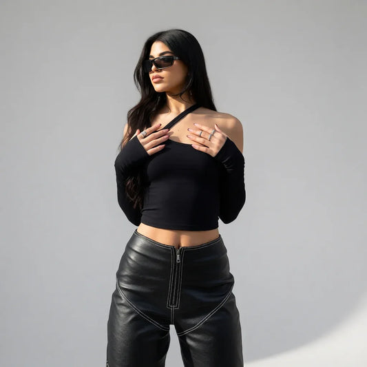 Women's Autumn Slim Top - My Aura - myauragoth.com