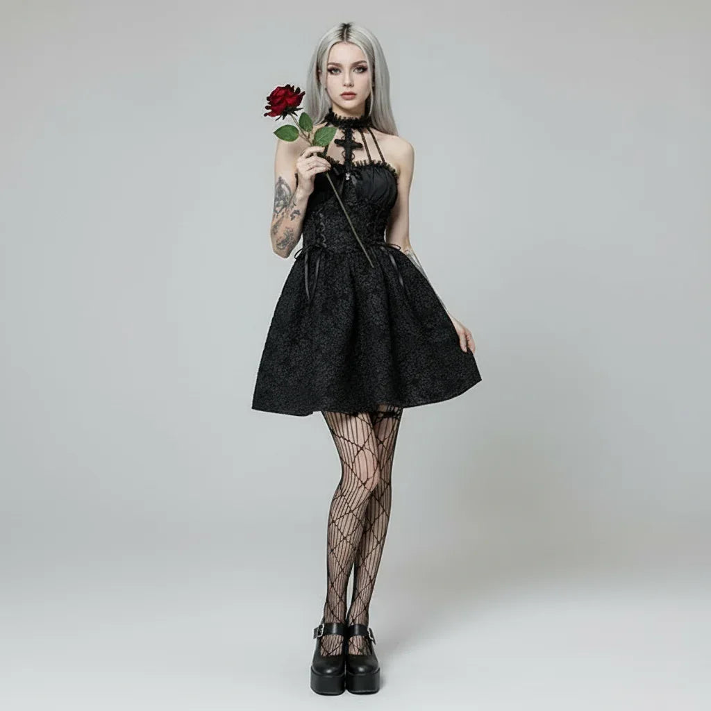 Elegant Gothic Dress - My Aura - myauragoth.com