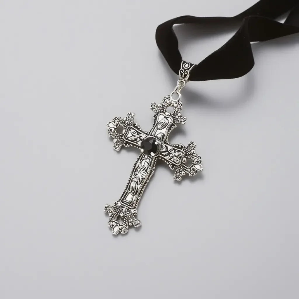 Vintage Gothic Choker - My Aura - myauragoth.com