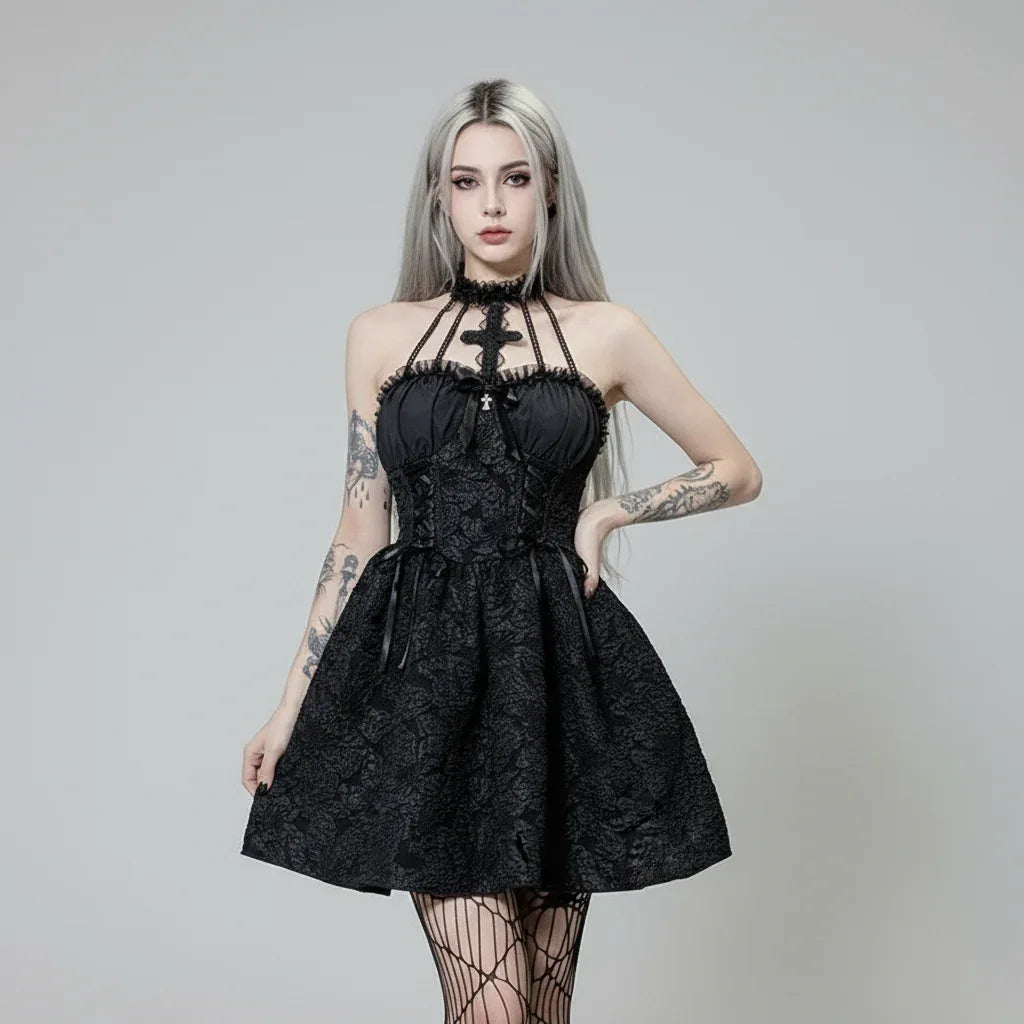 Elegant Gothic Dress - My Aura - myauragoth.com