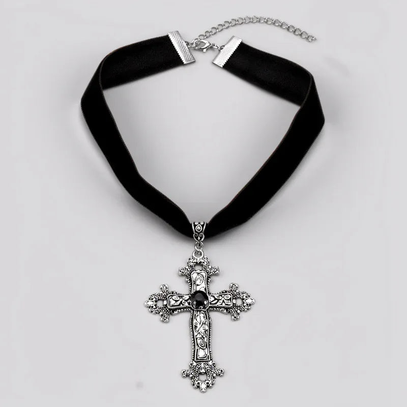 Vintage Gothic Choker - My Aura - myauragoth.com