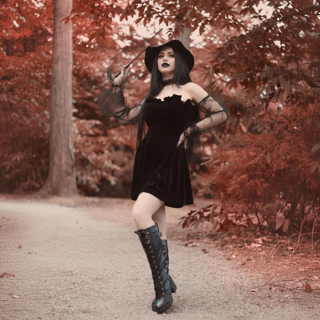 The Bubble Goth Mini Dress - My Aura - myauragoth.com