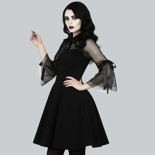 The Frills and Thrills Dress - My Aura - myauragoth.com