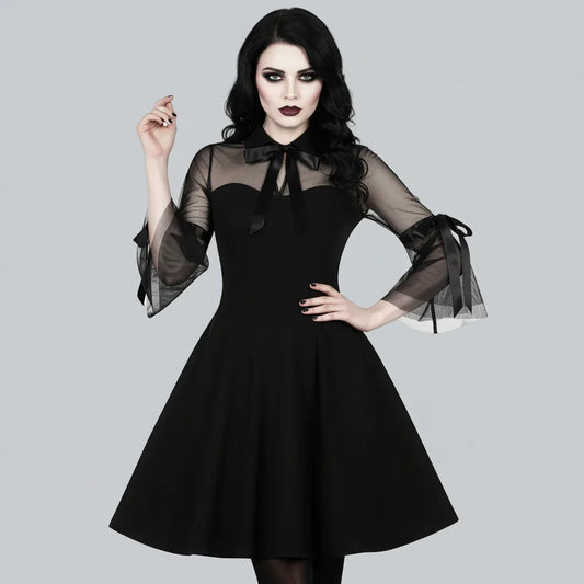 The Frills and Thrills Dress - My Aura - myauragoth.com