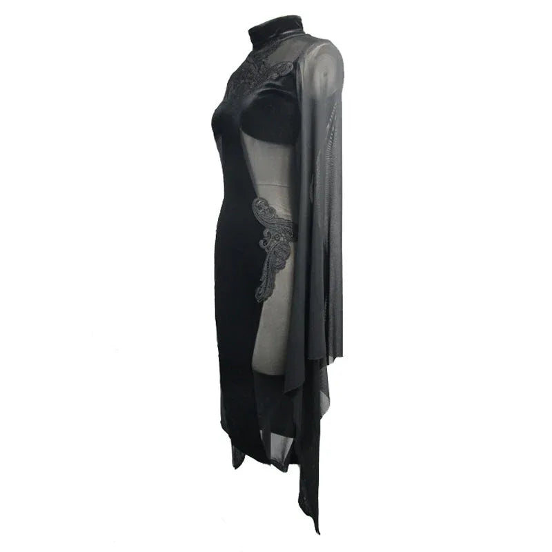 The Black Vamp Dress - My Aura - myauragoth.com