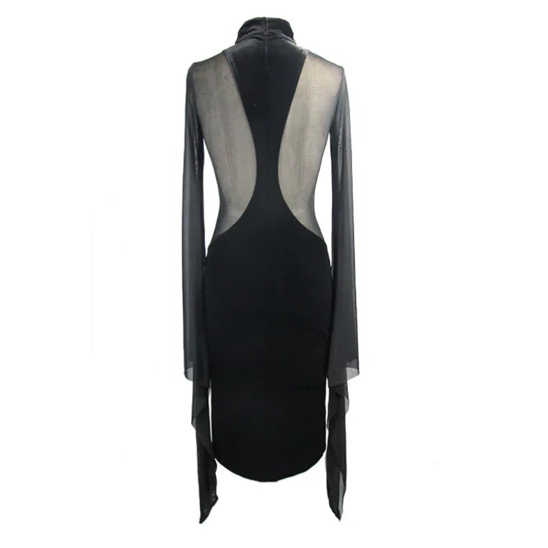 The Black Vamp Dress - My Aura - myauragoth.com