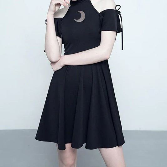 Moon Mini Dress - My Aura - myauragoth.com