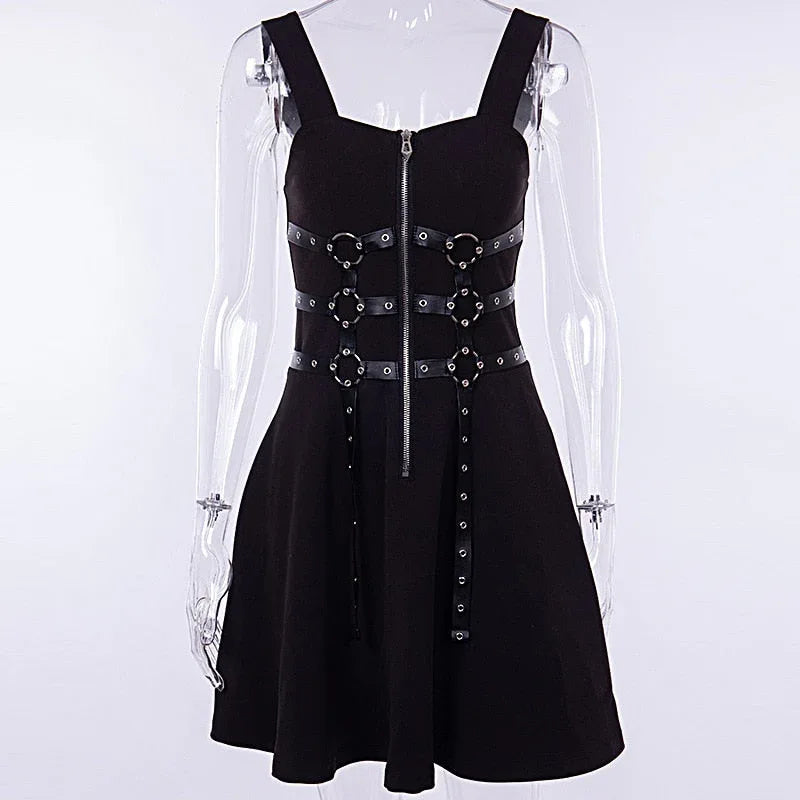 The Harness Harlot Dress - My Aura - myauragoth.com