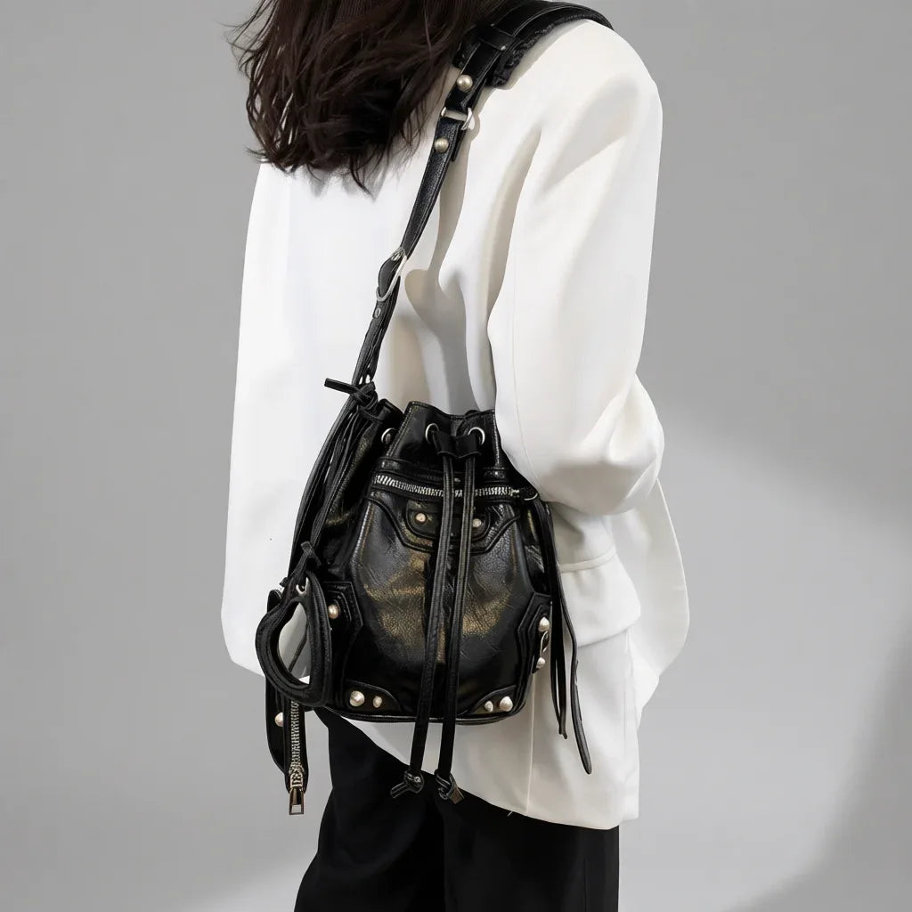 Women's Bucket Bag - My Aura - myauragoth.com