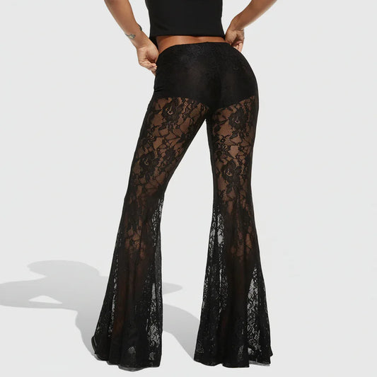 Gothic Lace Trousers - My Aura - myauragoth.com