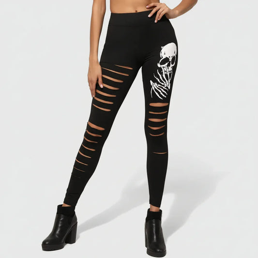 Skull Leggings - My Aura - myauragoth.com