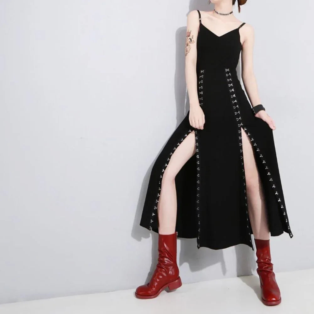 Women's Long Gothic Dress - My Aura - myauragoth.com